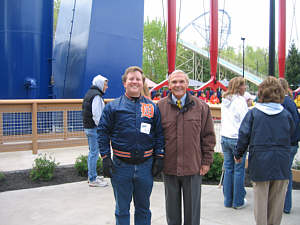 Jeff with Dick Kinzel at Skyhawk